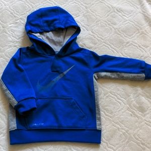 Nike hoodie and pants set (12M)